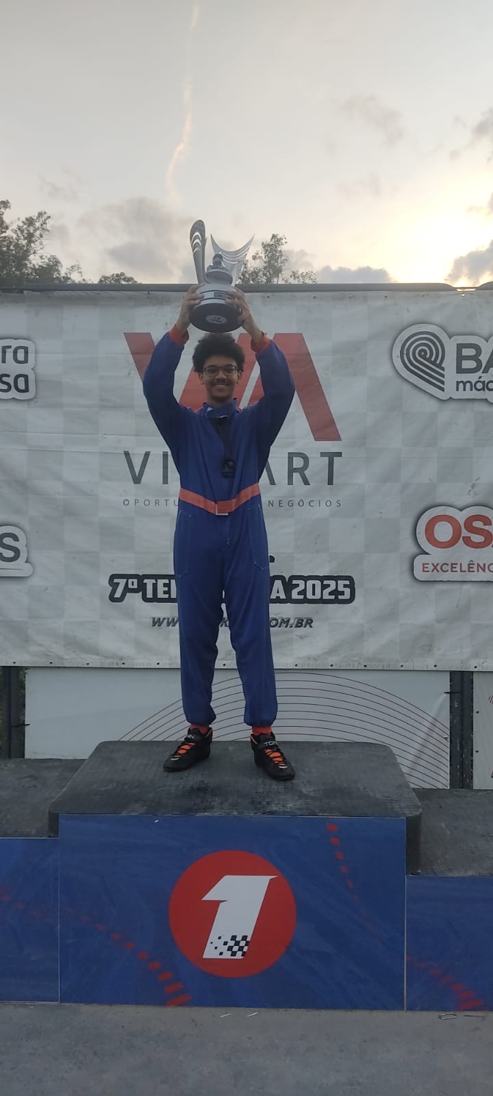 Troféu do campeonato CSK 2025
